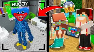 LUMI I GPLAY SZPIEGUJĄ HUGGY WUGGY NA TAJNEJ KAMERZE W MINECRAFT?! LUMI & GPLAY