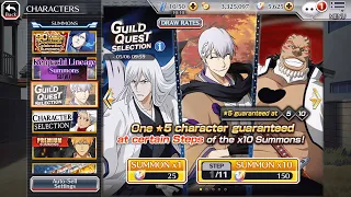 Bleach: Brave Souls - Guild Quest Selection Summons