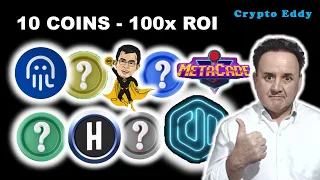 🔥10 Cryptos to 100x !  10 Top Projects To Make Millionaires ! #gaming  #crypto #eth