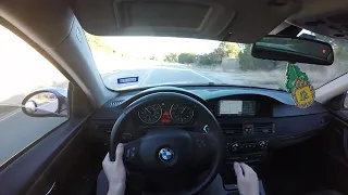 BMW 335i N54 (Manual) Full Straight Pipe POV Drive