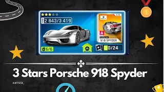 Asphalt 9 | 3 Stars Porsche 918 Spyder | Nintendo Switch