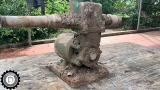 Restore Old Water Pump | Restoration Pump 1HP 220v