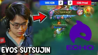 EVOS SUTSUJIN SAVAGE TO SECURE THE WIN AGAINST ECHO PROUD IN WCG FINALS...😮