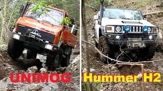 UNIMOG vs HUMMER H2 Extreme Off-Road Testing