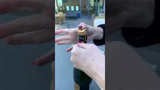 The Best Way to Open a Champagne Bottle