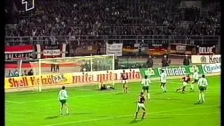 Bremen-Frankfurt 6:3 DFB Pokal 90/91 Halbfinale alle Tore (Wiederholungsspiel)