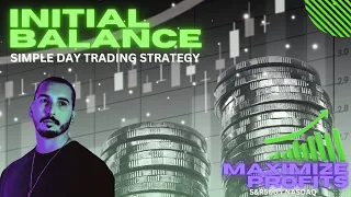 DAY TRADING: How To Use Initial Balance To Maximize Profits  (Strategy Tutorial) [FUTURES MARKETS]