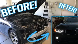 TURNING A $5,000 BMW F30 INTO A $10,000 BMW IN TWO DAYS!