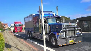 LKW Korso in Ulfborg (Dänemark)