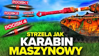 TEN CZOŁG STRZELA JAK KARABIN MASZYNOWY