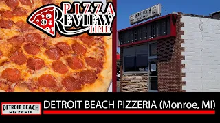 PIZZA REVIEW TIME 🍕 - Detroit Beach Pizzeria (Monroe, MI)