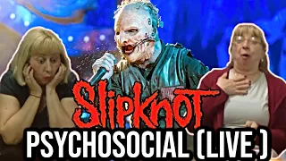 Mom and Aunt Listen to Psychosocial | Slipknot Reaction /With English subtitles