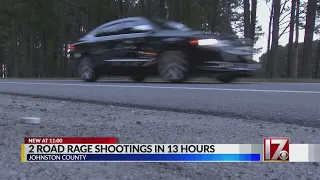 Authorities investigating multiple road-rage shootings along I-95 in Johnston County