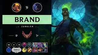 Brand Jungle vs Rek'Sai - EUW Grandmaster Patch 14.11