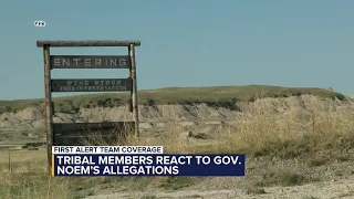 Tribal members react to Gov. Noem’s allegations
