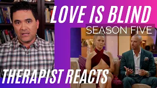 Love Is Blind - Season 5 - #53 - (Reunion) - Therapist Reacts