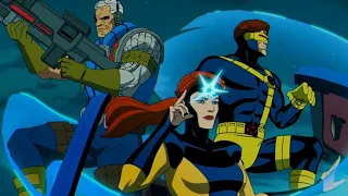 Cyclops, Jean, Cable VS Sentinels Robot Full Fight | X-Men 97 Episode 8