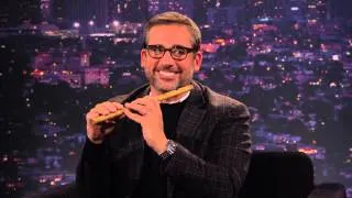 Steve Carell shows Tom how to play the fife on TOM GREEN LIVE