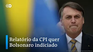 [Notícias em áudio] Relatório da CPI da Pandemia pede o indiciamento de Bolsonaro