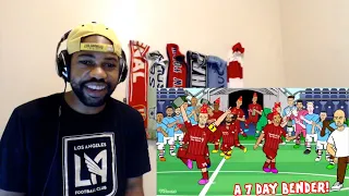 🍾MAN CITY THRASH LIVERPOOL!🍾 4-0 (Parody Goals and Drunk Highlights 2020) REACTION