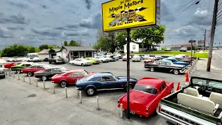 Classic Hotrod Lot Walk 7/9/23 Inventory Update Maple Motors American Muscle Cars For Sale USA Rides