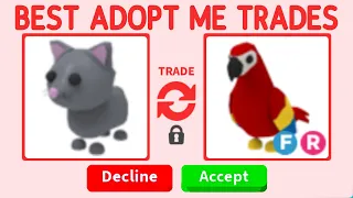 How to get RICH in Adopt Me! Trading From Cat To Parrot