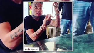 50 Cent Buys Son Tekashi 6ix9ine an Iced Out Asthma Pump Chain (WorldStar) 😎💎🌈