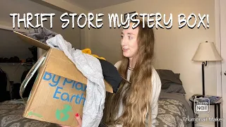 i tried a THRIFT STORE MYSTERY BOX so you don’t have to | Goodfair Try On Haul