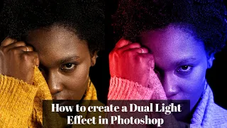 How to create a Dual Light Effect in Photoshop