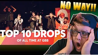 REACTING to TOP 10 DROPS 😱 OF ALL TIME!!! (Grand Beatbox Battle Edition) |WTF|
