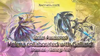 Another Eden - Galliard SA with Helena SA Showcase  Damage Test Free Char ( Synth Human )