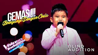 Giovano Widayanto - Menunggu Kamu | Blind Auditions | The Voice Kids Indonesia Season 4 GTV 2021