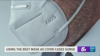 CDC recommends KN95 & N95 face masks as COVID cases rise