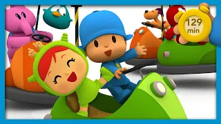 🎡 POCOYO AND NINA - The Amusement Park [129 min] | ANIMATED CARTOON for Children | FULL episodes