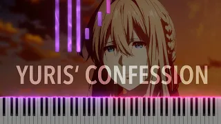 Yuris' Confession - Violet Evergarden I comp. by Evan Call, arr. by Makuya Sakai I Piano Tutorial