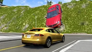 Instant Karma & Car Near Miss 2 - BeamNG Drive