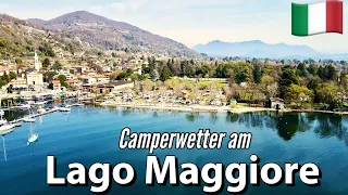 #107 Lago Maggiore bei Camperwetter, schöne Tage mit Wohnmobil, bierra moretti