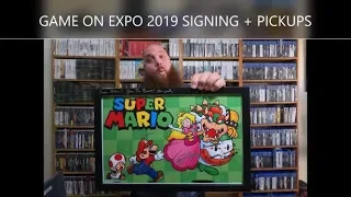 GAME ON EXPO 2019 SIGNING + PICKUPS