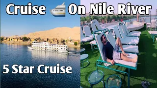Ghost in a 5 Star Cruise on Nile River | Cruise on Nile River Egypt | Egypt Diaries | Cruise Food