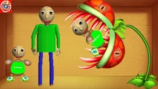 Baldi's Basic VS Plantus Predatus - The Buddy - Kich The Buddy