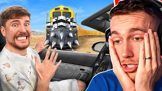 Reacting To Stop This Train, Win a Lamborghini