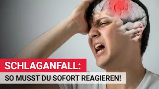 Schlaganfall: So musst du sofort reagieren!