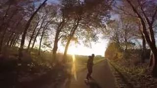 Sunset Longboarding with my Brother - GoPro 4 Black