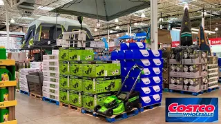 COSTCO SHOP WITH ME KITCHENWARE LAWN GARDEN PATIO FURNITURE APPLIANCES SHOPPING STORE WALK THROUGH