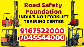 Forklift Training(Diesel/Battery/RT/AFL) in Mumbai Delhi.Forklift License.Call-9167522000/9820518628