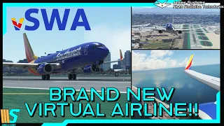 (CHAPTERS) AN ALL NEW VIRTUAL SOUTHWEST AIRLINES...vSWA!!! | USES vAMSYS!!