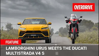 Lamborghini Urus meets the Ducati Multistrada V4 S | Feature | OVERDRIVE