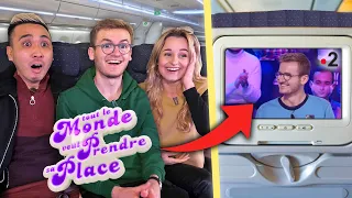 Je projette mon premier passage télé dans un avion (je vais vous choquer)