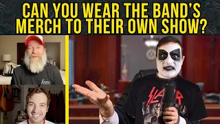 Can You Wear The Bands Merch To Their Own Show? | Two Minutes To Late Night Court
