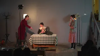 «Несъедобный ужин», отрывок из спектакля по пьесе Теннесси Уильямса (реж. Лилия Дуплинская)